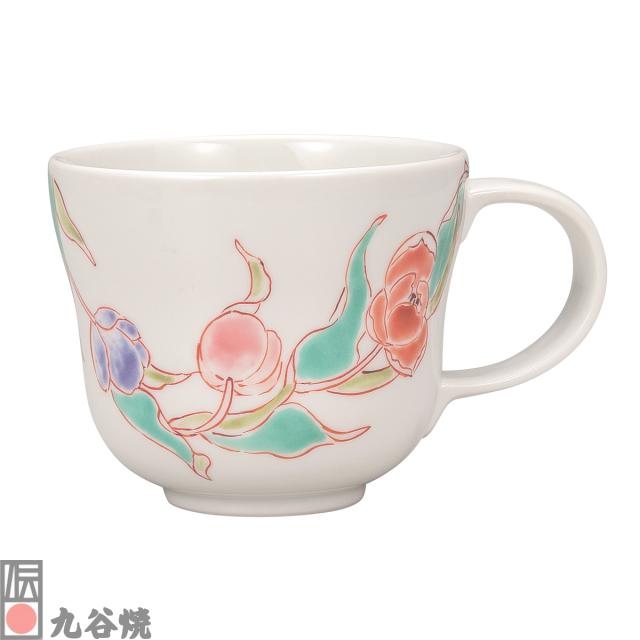 九谷焼 マグカップ・チューリップ