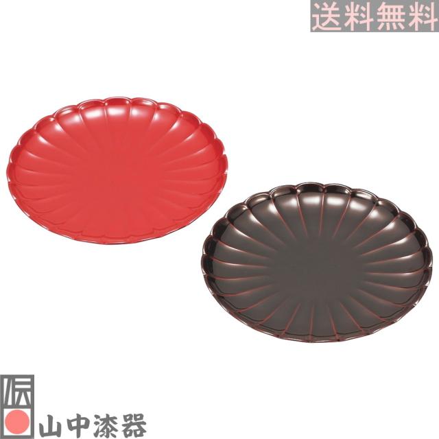 山中漆器 J-Story 木質 7.0菊皿ペア 漆の通販は 5,082円
