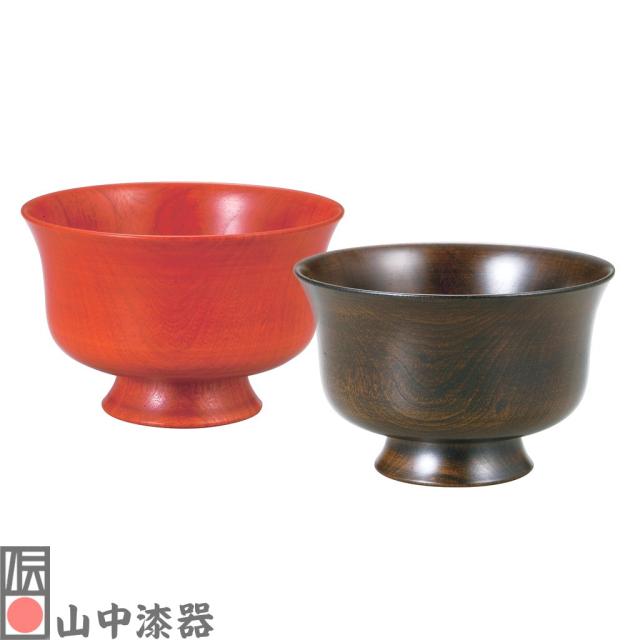 山中漆器 木製汁椀睦揃 羽反型 桜 宮常作