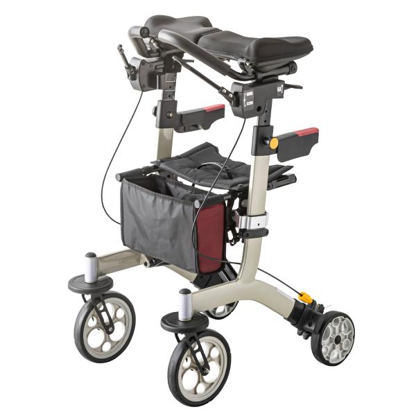 KMINA PRO - 歩行器 高齢者用 室内、歩行車 高齢者用、四輪歩行車 小型