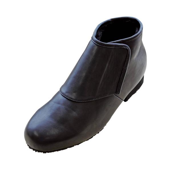 防寒ブーツ リシェス紳士用／S（24.0cm）足囲3E ブラック（ウェルファン）防滑ソールタイプ 009739