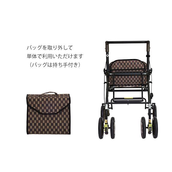 シンフォニーEVO／Bベージュ（島製作所）歩行車ハイタイプ_2