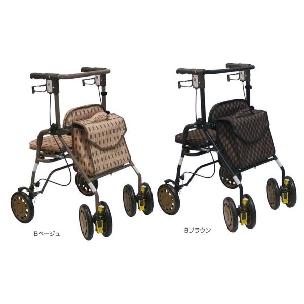 シンフォニーEVO／Bベージュ（島製作所）歩行車ハイタイプ_5