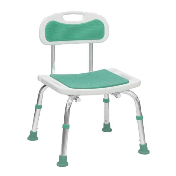 シャワーチェアー楽湯STS 背付タイプ／ライトグリーン（島製作所）7734 8,015円