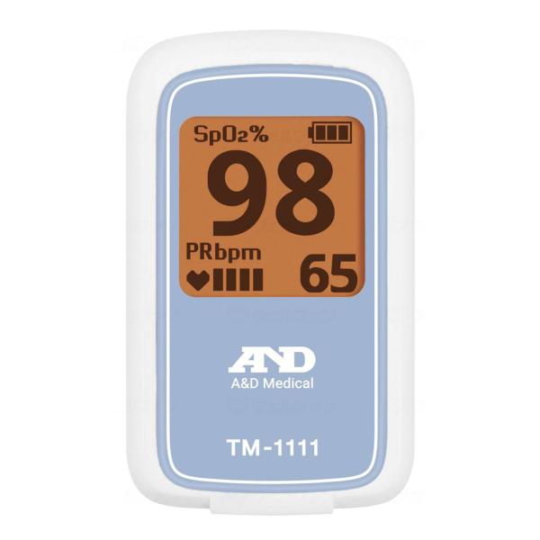 パルスオキシメータ Pulse Pro J／ブルー（エー・アンド・デー）TM-1111M