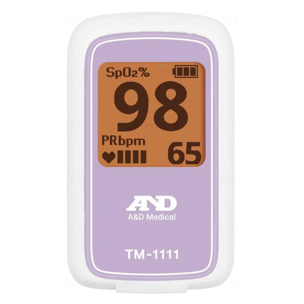 パルスオキシメータ Pulse Pro J／ピンク（エー・アンド・デー）TM-1111M