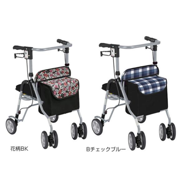 シンフォニーSP/Bチェックブルー(島製作所)歩行車 シンフォニーSP/Bチェックブルー(島製作所)歩行車