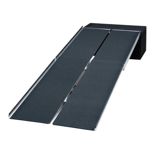 ポータブルスロープ アルミ4折式タイプ 全長300cm／PVW300（イーストアイ）使用可能段差25〜75cm