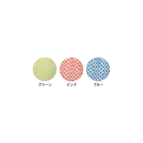 （3枚セット）ソフラピレンエプロン パンジー／グリーン（竹虎）102272 食事用エプロン
