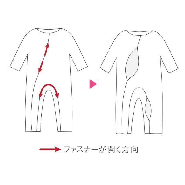 ソフトケアねまき（スリーシーズン）だいだい／LLサイズ 両開きファスナー付き（竹虎）106425の通販は