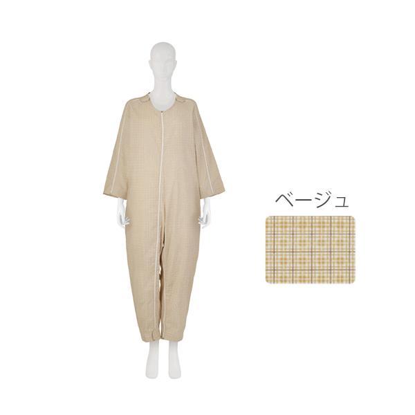フドーねまきC（スリーシーズン）Lサイズ／ベージュ（竹虎）107124 つなぎねまき