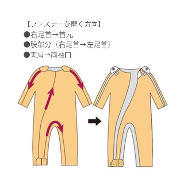 フドーねまきC（スリーシーズン）LLサイズ／空（竹虎）107155 つなぎねまき