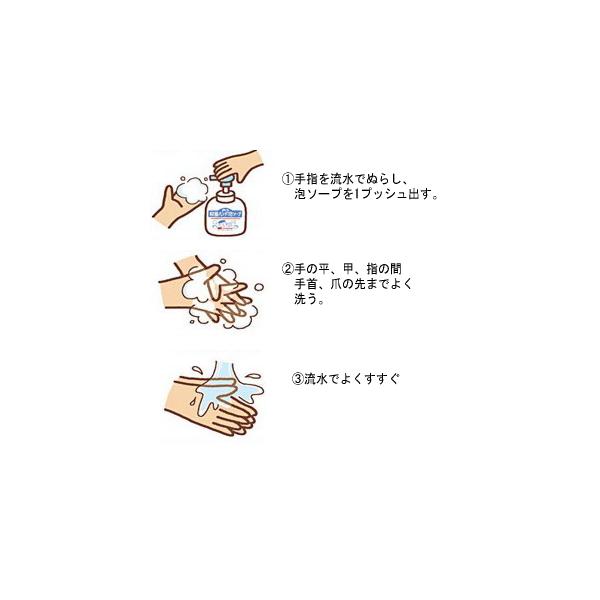 （ケース販売）ハビナース 殺菌ハンド泡ソープ 4L×3本／無香料（ピジョン）1019392_1