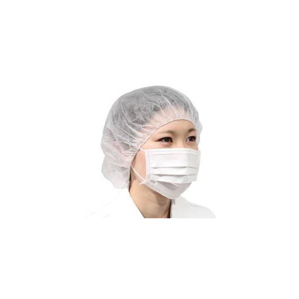 （ケース販売）IS不織布キャップ 100枚入×10箱／ホワイト（ファーストレイト）FR-210 使い捨てキャップ