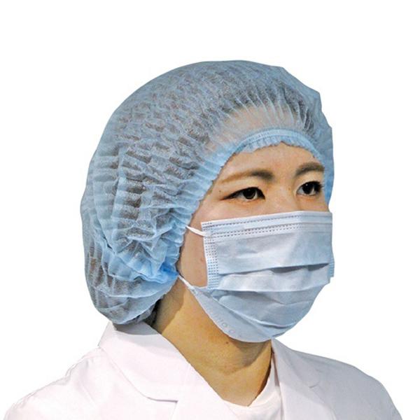 （ケース販売）スリムキャップ 100枚入×20箱／ブルー（ファーストレイト）FR-5006 使い捨てキャップ