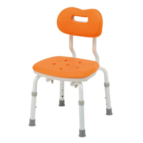 介護用品 National シャワーチェア オレンジ ユクリア］シャワーチェア
