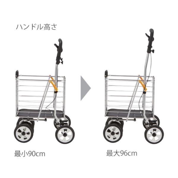 ノーブルワゴンM（マキテック）NBW-1M シルバーカーワゴンタイプ_2