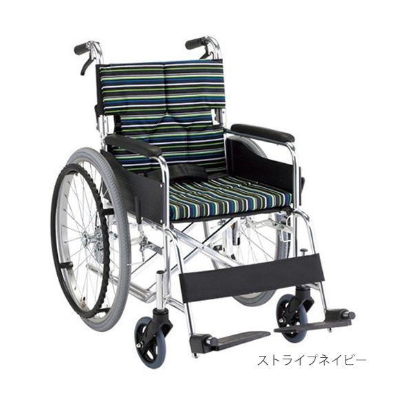 スタンダードモジュール 車いす 自走式・背折れ グリーンチェック SMK50-4043GC(代引・同梱不可) スタンダードモジュール 車いす 自走式・背折れ グリーンベージュ