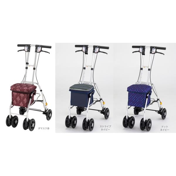 レジェ／ストライプネイビー（マキテック）SX-4SN シルバーカー