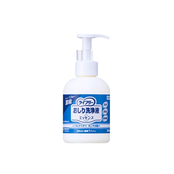 （ケース販売）ライフリー おしり洗浄液エッセンス／280ml×6本 1.5倍濃縮タイプ（ユニ・チャーム）56872