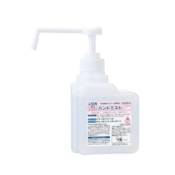 （ケース販売）サニテートA ハンドミスト 500mL×6本 手指消毒剤（ライオンハイジーン）