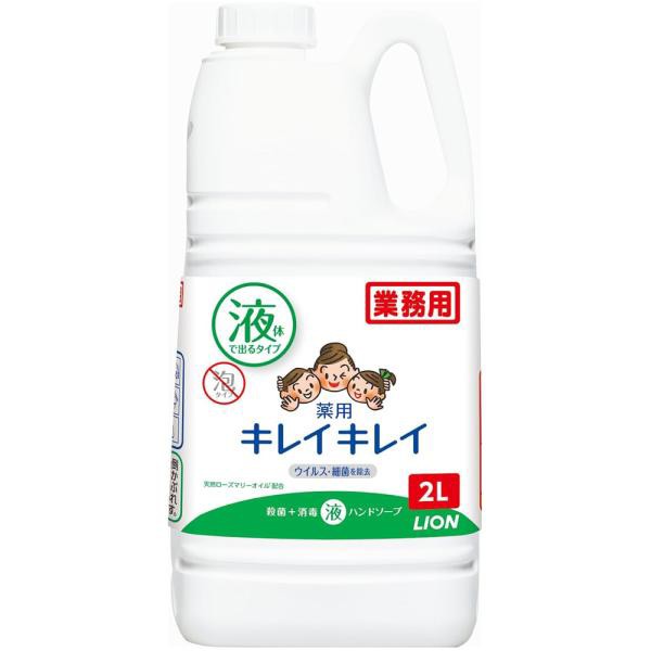 （ケース販売）キレイキレイ 薬用液体ハンドソープ（シトラスフルーティーの香り）／2L×6本（ライオンハイジーン）の通販は