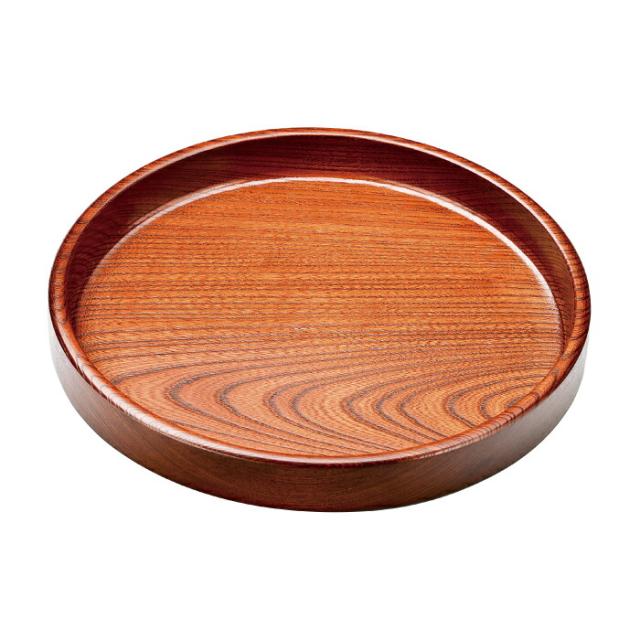 [21-29-3] 11.0 欅 茶盆 *