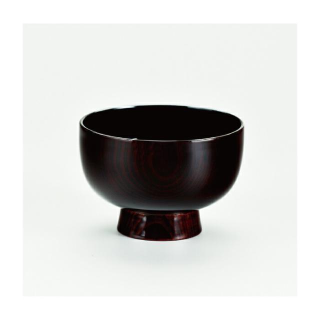 [21-62-1] 木地呂内黒 5.0 腰高 丼(漆・手塗) *の通販は 10,600円