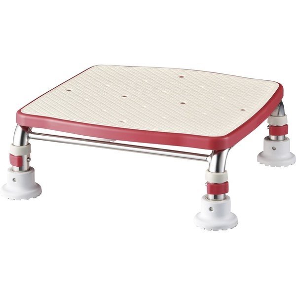 アロン化成 浴槽台 安寿ステンレス製浴槽台R (4)20-30 レッド 536-446 生活用品 インテリア 雑貨 バス用品 入浴剤 風呂用品[▲][TP] アロン化成 安寿 ステンレス製浴槽台R \u201cあしぴた\u201d ジャスト20-30