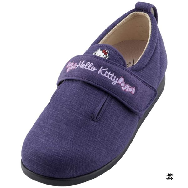 ダブルマジックIII ハローキティ（足囲3E）紫／SS（20.0〜20.5cm）両足（ウェルファン）の通販は 7,487円