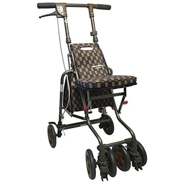 サニーウォーカーAW-III／Bブラウン（シルバーカー コンパクトタイプ）（島製作所） 11,211円
