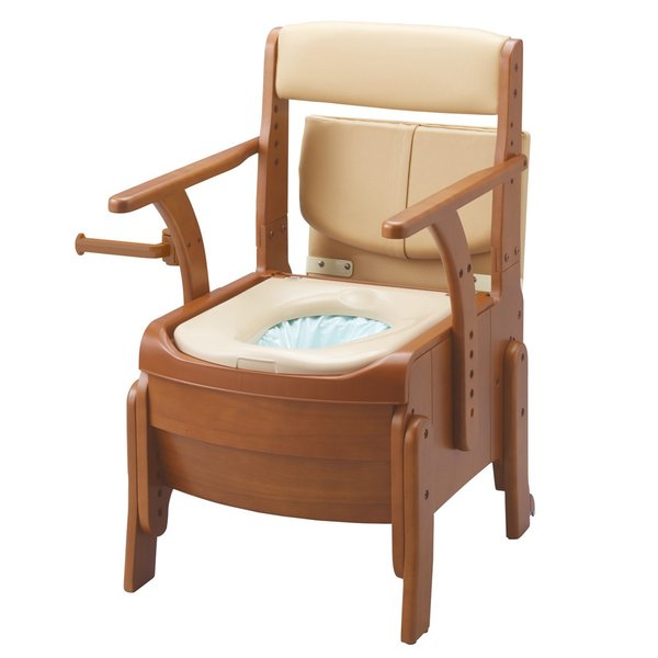 安寿 家具調トイレ セレクトR 自動ラップノーマル（暖房便座）（アロン化成）の通販は 133,300円