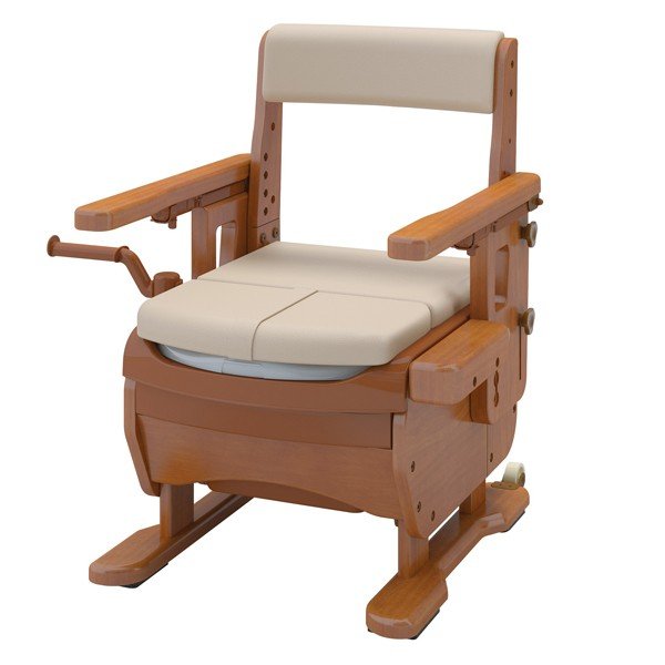 安寿 家具調トイレ セレクトR はねあげ（暖房・快適脱臭）（アロン化成）の通販は 55,842円