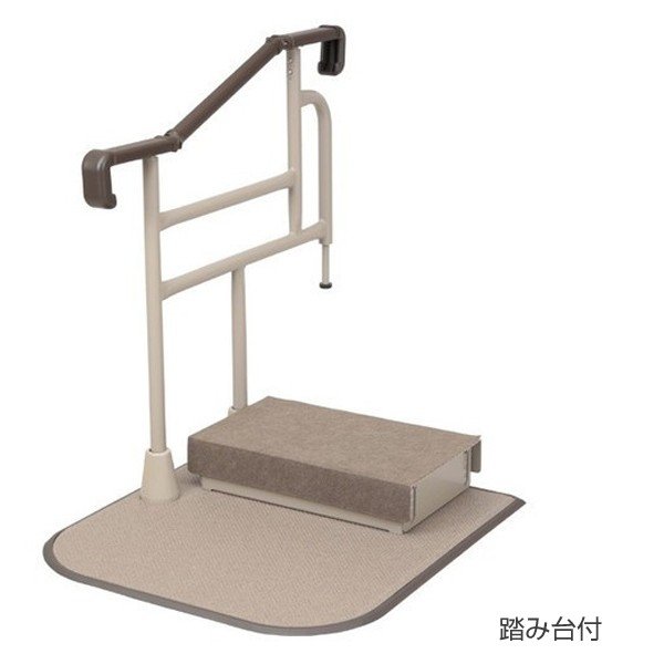 パナソニック 玄関用 自在手すり ツインディ／片手すり（踏み台付）