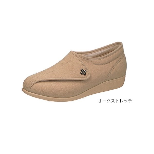 快歩主義L011-5E（足囲5E）／オークストレッチ 22.5cm（アサヒシューズ）