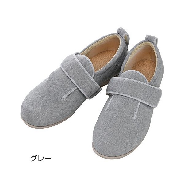 あゆみ ダブルマジックIII（足囲5E）グレー／4L（26〜26.5cm）左右セット（徳武産業）の通販は 5,748円