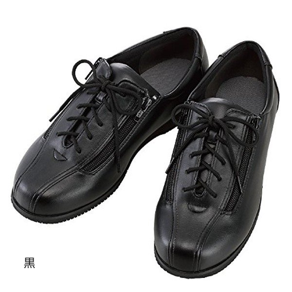 あゆみ コンフォートIII（足囲9E）黒／S（21〜21.5cm）左右セット（徳武産業）の通販は 7,183円