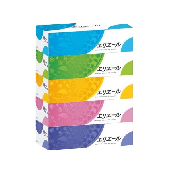 （ケース販売）エリエール ティシュー（180組×60箱）（大王製紙）の通販は