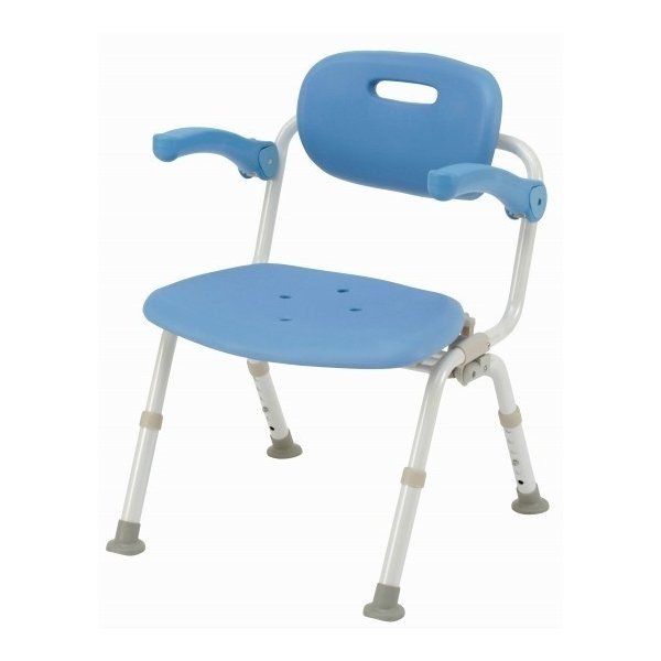 シャワーチェア [ユクリア] ワイドSPおりたたみN／ブルー（パナソニックエイジフリー）の通販は