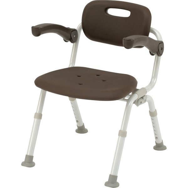 シャワーチェア [ユクリア] ミドルSP おりたたみN／モカブラウン（パナソニックエイジフリー）の通販は 14,352円