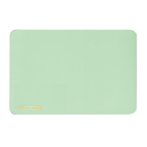 オーバルリンク/ Mサイズ・ライトグリーン(弘進ゴム)自重安定タイプ バスボード