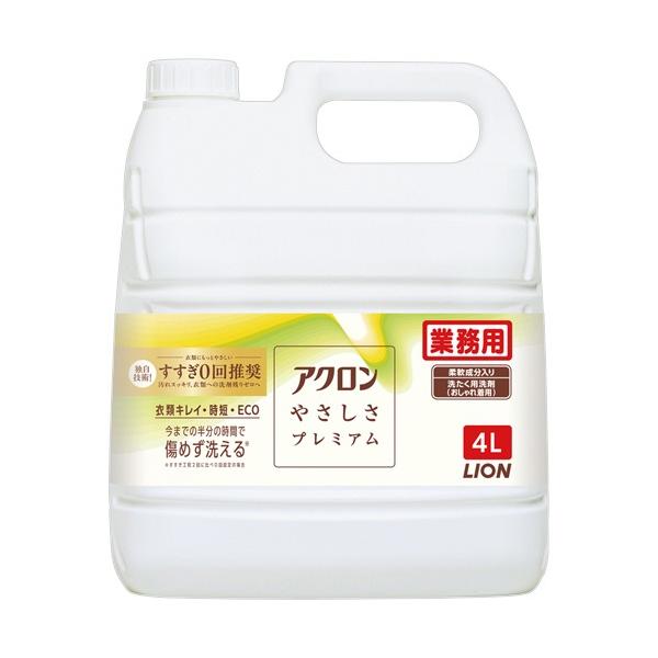 （ケース販売）アクロン やさしさプレミアム／4L×3本（ライオンハイジーン）