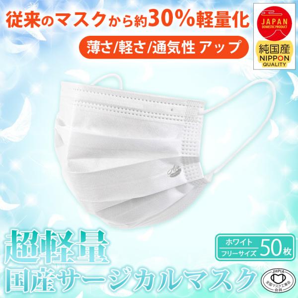 TSUBASA サージカルマスク超軽量／50枚入×40箱（つばさ）日本製マスク_5
