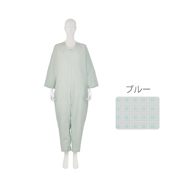 フドーねまきC（スリーシーズン）Mサイズ／ブルー（竹虎）107113 つなぎねまき