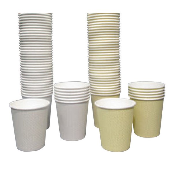 （ケース販売）ペーパーカップ 和瓦 5oz（150ml）1000個×4箱（2色アソート）（ファーストレイト）FR-5364