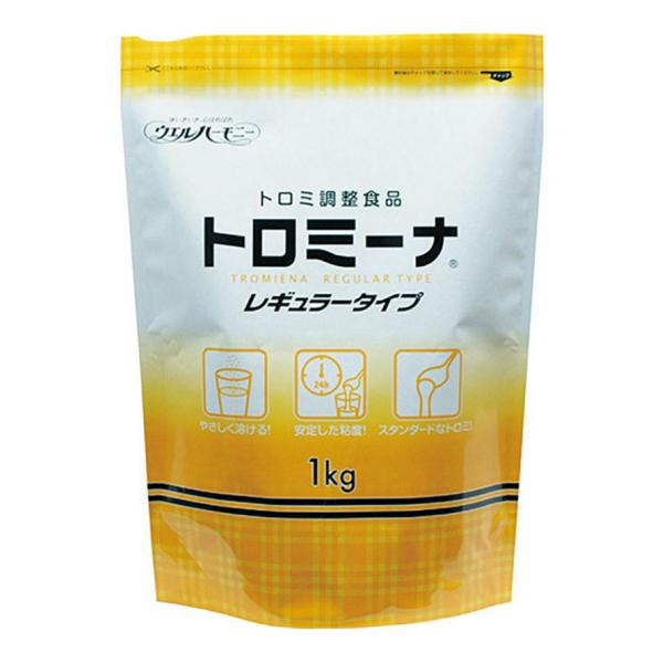 （ケース販売）トロミーナ レギュラータイプ／1kg×10袋（ウェルハーモニー）