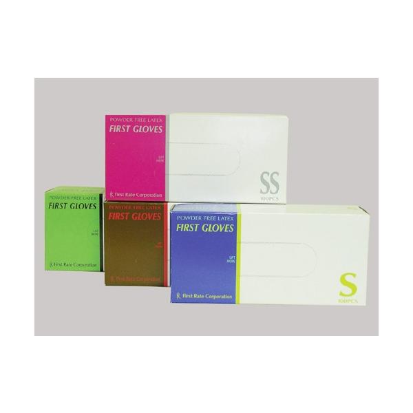 （ケース販売）ファーストグローブ 100枚入×10箱／Sサイズ（ファーストレイト）FR-946 粉なしラテックス手袋の通販は