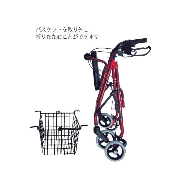 シンフォニー／ブルー（島製作所）スタンダード型歩行車_2