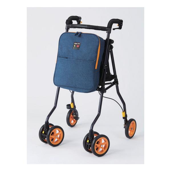 歩行器 折りたたみ ピンク TY157F 室内用四輪歩行器 日進医療器