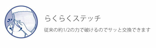 （ケース販売）ライフリー リハビリパンツスーパー Mサイズ／20枚入×4袋（ユニ・チャーム）約5回分吸収 53097_4